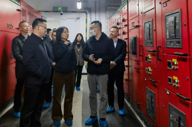 中国纸业党委委员、副总司理许仕清 纪委书记南红平一行调研美利云